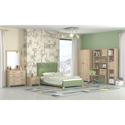 Junior Bedroom Set 5pcs. 90x200cm Melamine N64 