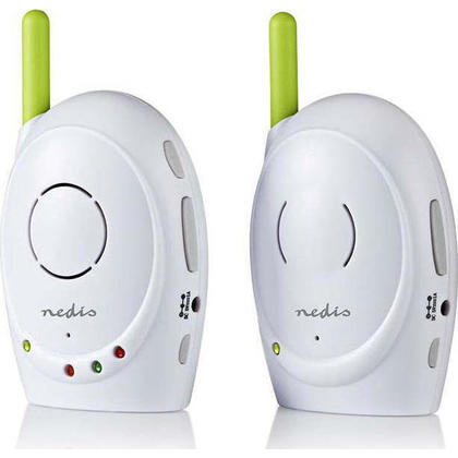 Ασύρματο baby monitor, με δυνατότητα αμφίδρομης επικοινωνίας. NEDIS BAMO110AUWT 233-0089