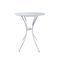 Τραπέζι Μεταλλικό Varossi Gimiano Λευκό 60x72cm