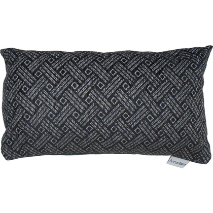 Pillow 32x52 Anna Riska Trows Collection 1442 Black Chenille