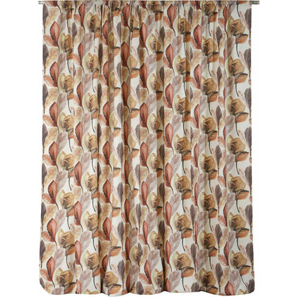 Curtain With Tress 280x270 Anna Riska Fabrics & Curtains Collection Aquarella Blush Pink Cotton