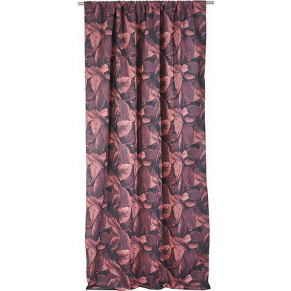 Curtain With Tress 280x270 Anna Riska Fabrics & Curtains Collection Kim Bordo Cotton
