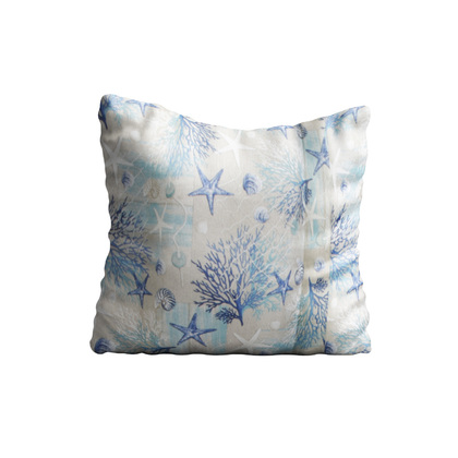 Decorative Pillow 45x45 Viopros Coral Loneta 100% Polyester