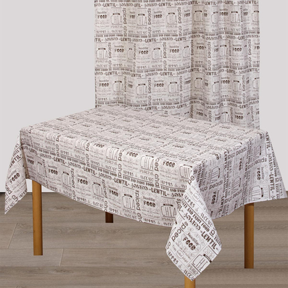 Tablecloth 140x140 Viopros Kiara Loneta 100% Polyester