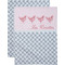 Kitchen Towels Set 2pcs 50x70 Viopros 34 100% Cotton Jacquard