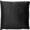 Decorative Velour Pillow 60x60 Viopros 230 Black 100% Polyester
