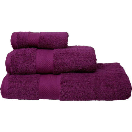 Bath Towel 80x160 Viopros Luxor Raspberry 100% Cotton 