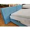 Κρεβάτι με Αποθηκευτικό Χώρο Ημίδιπλο Idilka Napoli 120x200 Με Επιλογή Υφάσματος