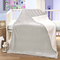  Blanket 110x140 Anna Riska Super Soft Baby Blankets Cozy Grey  Sherpa