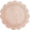 Carpet Φ60 Anna Riska Cotton Bathmat Collection Lace Blush Pink​ Cotton