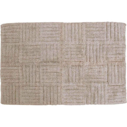 Carpet 50x80 Anna Riska Cotton Bathmat Collection Domino Grey Cotton