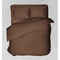 Single Bedsheet 160x260 Viopros Basic Chocolat 60% Cotton 40% Polyester