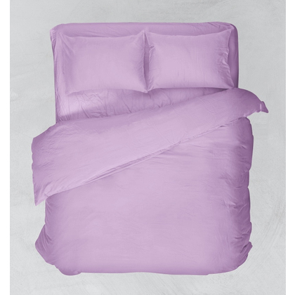 Double Duvet Cover 220x240 Viopros Basic Lilac 60% Cotton 40% Polyester