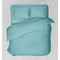 Double Duvet Cover 220x240 Viopros Basic Turquoise 60% Cotton 40% Polyester