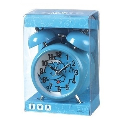Kid's Alarm Clock D.8cm Smurf BE27295