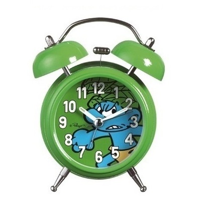 Kid's Alarm Clock D.10cm Smurf Green BE27506