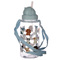 Water Bottle with Straw 19x7x7cm/ 450ml Dog Squad BOT46