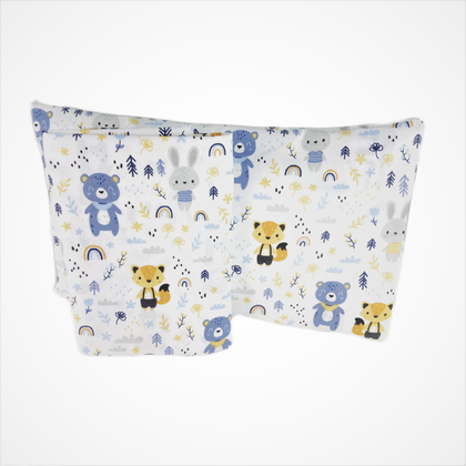 Baby's Crib Sheet & Pillowcase Set 2pcs (108x150,30x50) Ninna Nanna Boo Boo Bear 100% Cotton 144TC