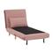 Πολυθρόνα Κρεβάτι Ύφασμα Ροζ NEXTDECO STOCKHOLM Υ90x76x81εκ.