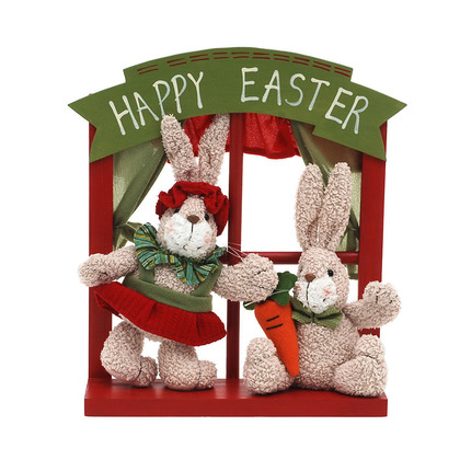 Hanging Wooden Decorative Happy Easter 30cm SHF80030B 