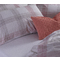 King Size Fitted Bed Sheets Set 180x200+32 NEF-NEF Smart Line Bradford Coral 100% Cotton 144TC