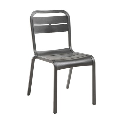 Καρέκλα Πολυπροπυλένιο 53,5x60x89 CANNES Ανθρακί
