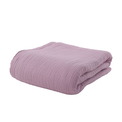 Double Blanket 230x230 NEF-NEF Fabulous Lilac 100% Cotton