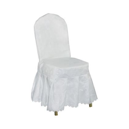 Κάλυμμα για καρέκλα HILTON PU, Απόχρωση Ivory, ΑδιάβροχοZWW  ΕΜ513,Υ2