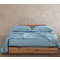 King Size Fitted Bed Sheet 180x200+35 NEF-NEF Elements/Dusty Aqua 100% Pennie Cotton Sateen 300TC