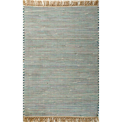 Πατάκι Χειροποίητο Καλοκαιρινό Βαμβακερό 067x150cm Tzikas Carpets Natura Summer 30160-011