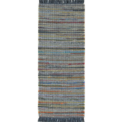 Πατάκι Χειροποίητο Καλοκαιρινό Βαμβακερό 067x150cm Tzikas Carpets Boho 30150-055