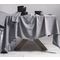 Tablecloth 150x300 NEF-NEF Cotton-Linen/Silver 50% Cotton 50% Linen