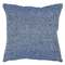Decorative Pillow Das Home 40x40cm Throws Line 0224 Cotton/ Polyester/ Blue