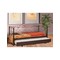 Μεταλλικός Καναπές με συρόμενο κρεβάτι (για στρώμα 90x190) MC48 Με επιλογή χρώματος
