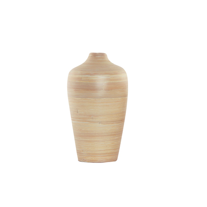 Decorative Vase D18x32 NEF-NEF Lahore/Natural 100% Bamboo