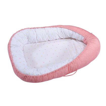 Baby Nest 90x60 NEF-NEF Relax/Pink Cotton-Polyester