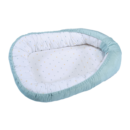 Baby Nest 90x60 NEF-NEF Relax/Aqua Cotton-Polyester