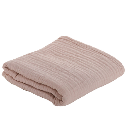 Baby Holding Blanket 80x110 NEF-NEF Whisper/Pink 100% Cotton