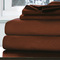 Set  pillow cases 50x70 SB  Home Sateen Collection Rainbow 100% Sateen Cotton 205 TC / Choco