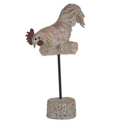 Decorative Resin Chicken 16x9x27cm Inart 1-70-211-0002