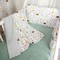 Baby's Crib Blanket 110x140 Ninna Nanna Best Little Friends Cotton-Polyester