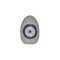 Κεραμικό Διακοσμητικό Αυγό με Ζωγραφισμένο Μάτι 4x4x6cm Inart 1-70-354-0002