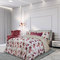 Single Bed Sheets Set 3pcs 170x260 Greenwich Polo Club Essential-Bedroom Collection 2120 Cream-Red 100% Cotton 160TC