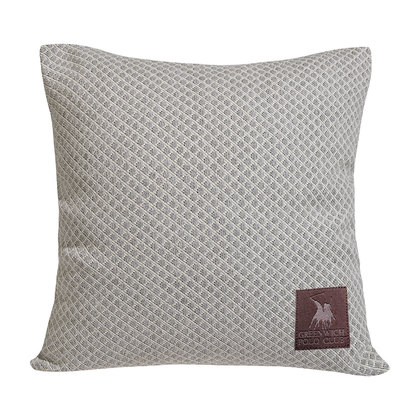 Decorative Pillow 42x42 Greenwich Polo Club Throws Collection 2790 Grey 80% Cotton 20% Polyester