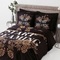 Set  Double Sheet  250x280  19V69 Collection Sognare 100% Sateen Cotton 220 TC / Brown