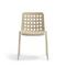 Καρέκλα Αλουμινίου  53,5x52x80/46cm PEDRALI Koi-Booki 370 Άμμος