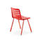 Καρέκλα Αλουμινίου  53,5x52x80/46cm PEDRALI Koi-Booki 370 Πορτοκαλί