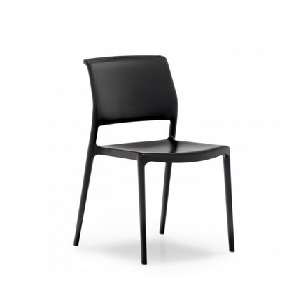 Καρέκλα Πολυπροπυλένιο 49,5x56x83(46)cm PEDRALI Ara 310 Μαύρη