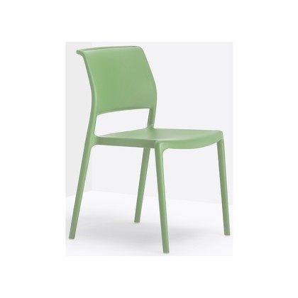 Καρέκλα Πολυπροπυλένιο 49,5x56x83(46)cm PEDRALI Ara 310 Πράσινη