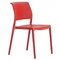 Καρέκλα Πολυπροπυλένιο 49,5x56x83(46)cm PEDRALI Ara 310 Κόκκινη